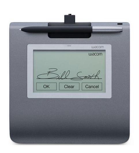 A comparison of a handwritten signature and an electronic signature captured with the Wacom STU 430